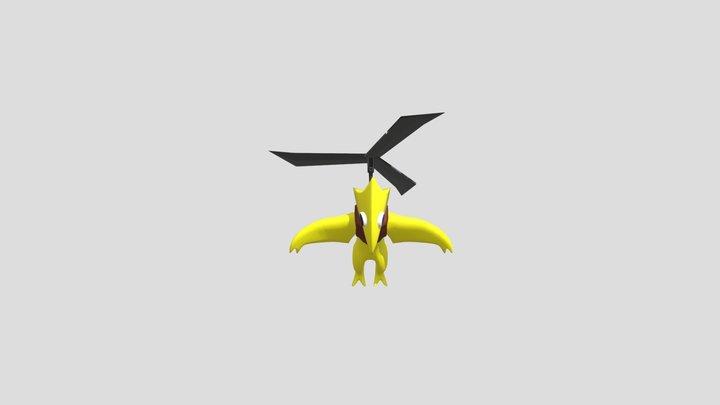 Helicopter Bird Garten of banban 3 3D Model