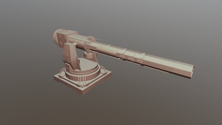 Turret 3D Model