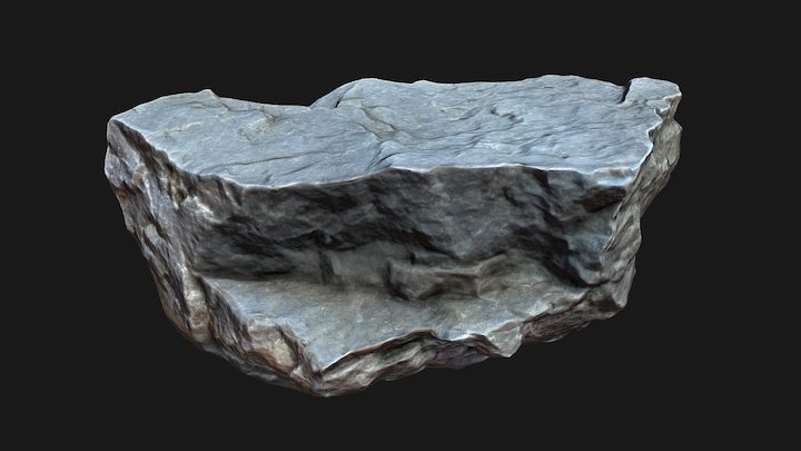 Medium Rock 1 3D Model