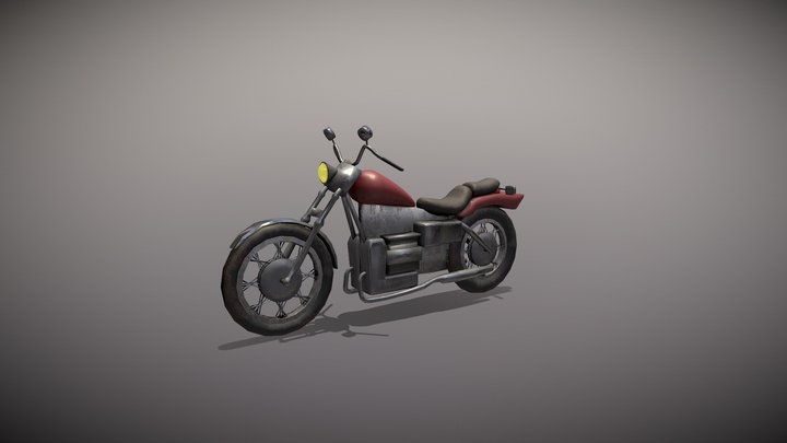 Motorcycle 3D Model