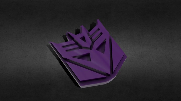 Decepticon Logo 3D Model