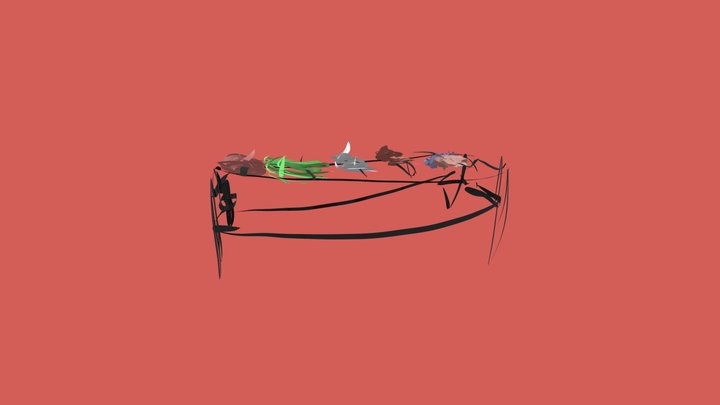 AA's BBQ 3D Model