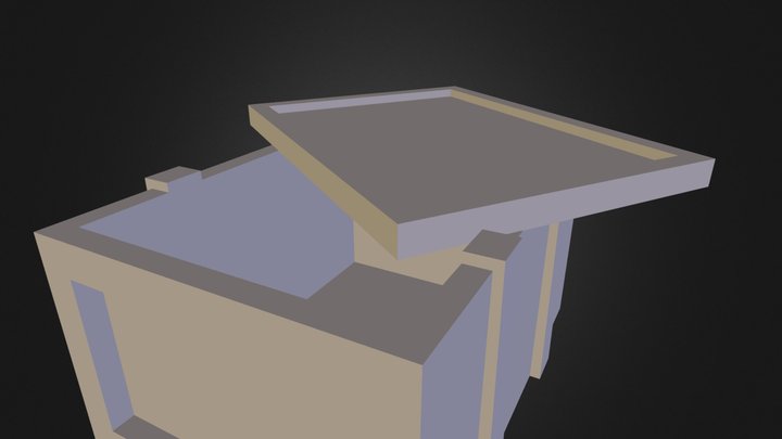 Crate 3D Model