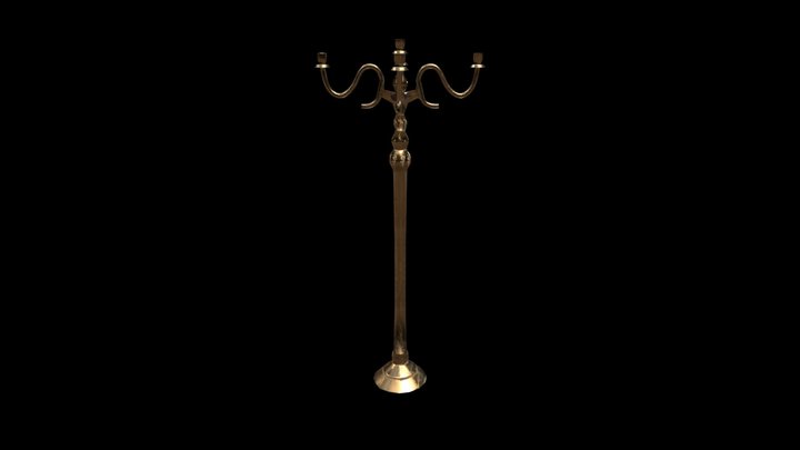 Candle Holder 3D Model