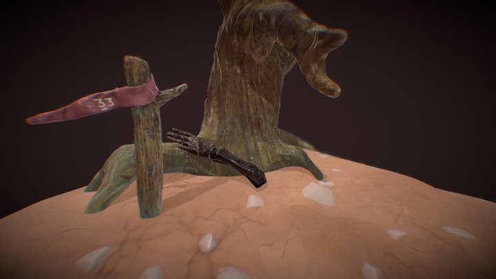 A small Clair Obscure Expedition 33 tribute 3D Model