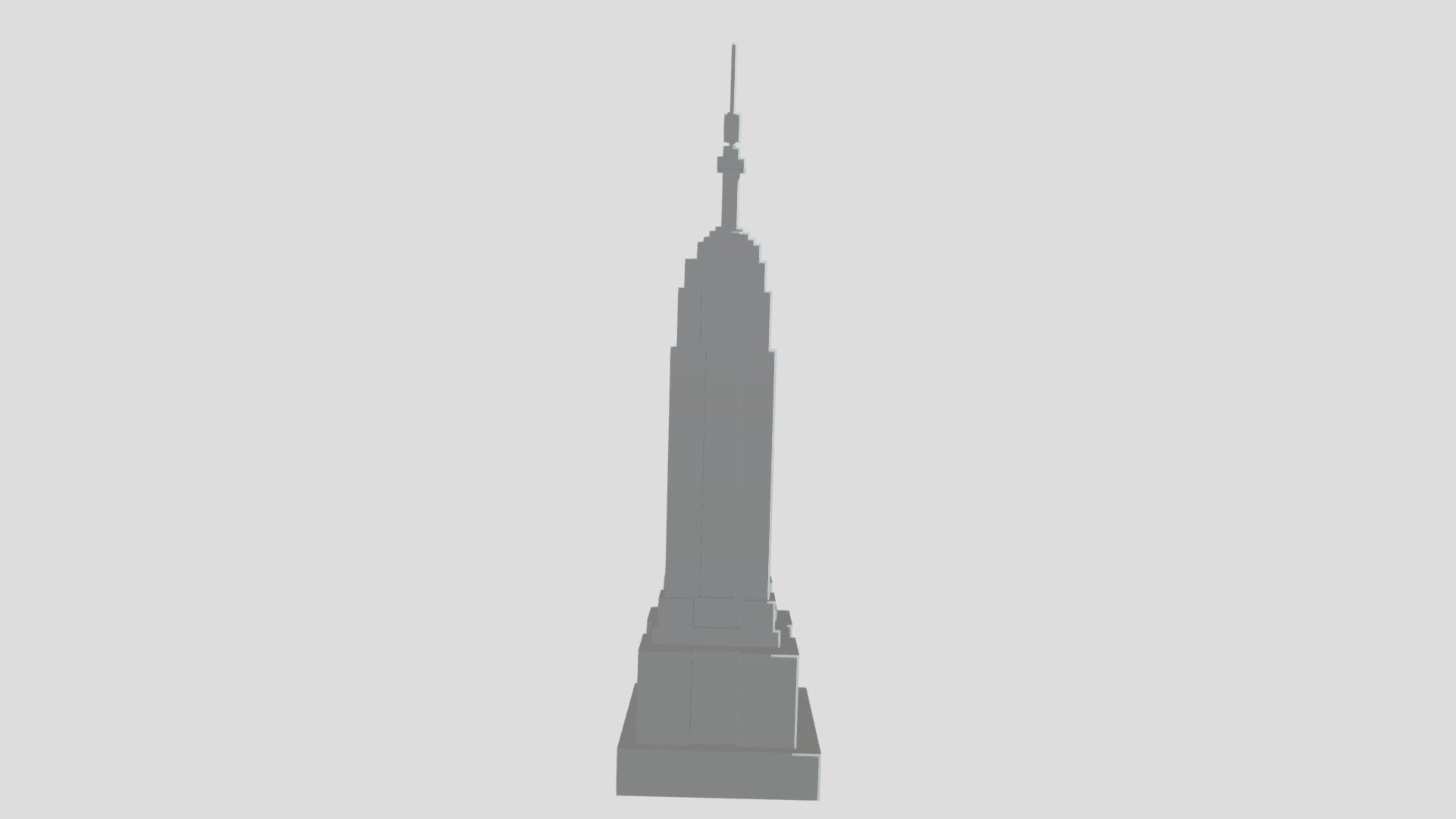 Empire State Building - 3D model by purpleguy