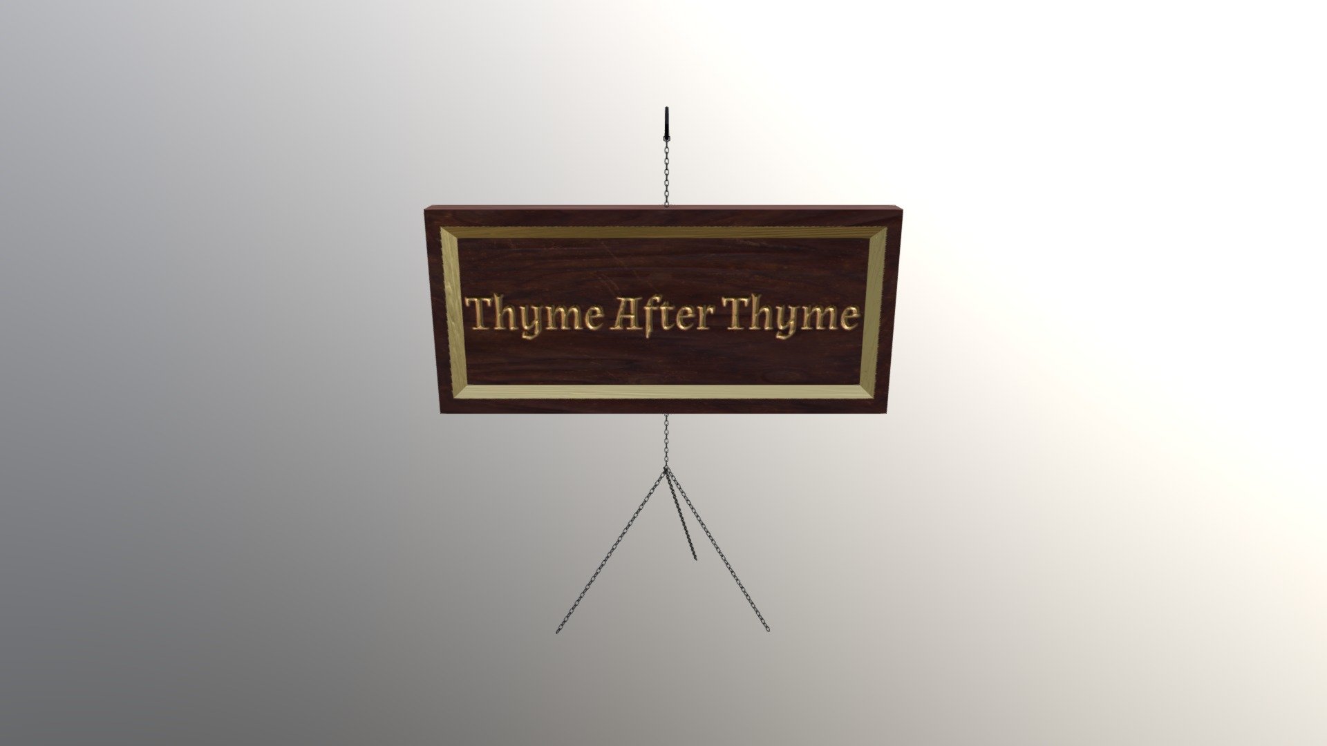 Sign Asset - 3D model by kathryb [faba675] - Sketchfab