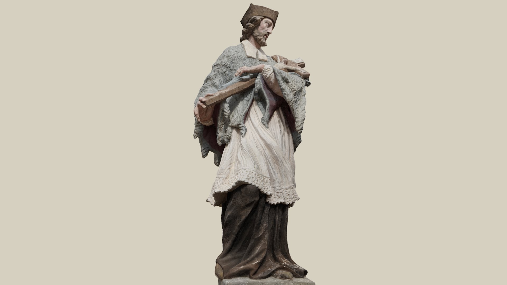 Hl. Nepomuk — Sketchfab embed 3D viewer