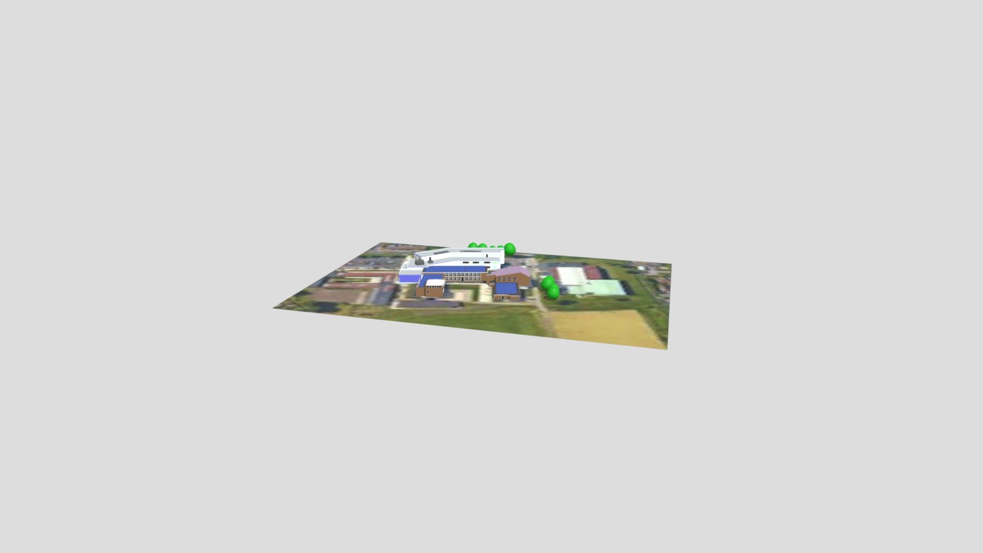 Hệ thống điện mặt trời 3d do GPsolar thiết kế