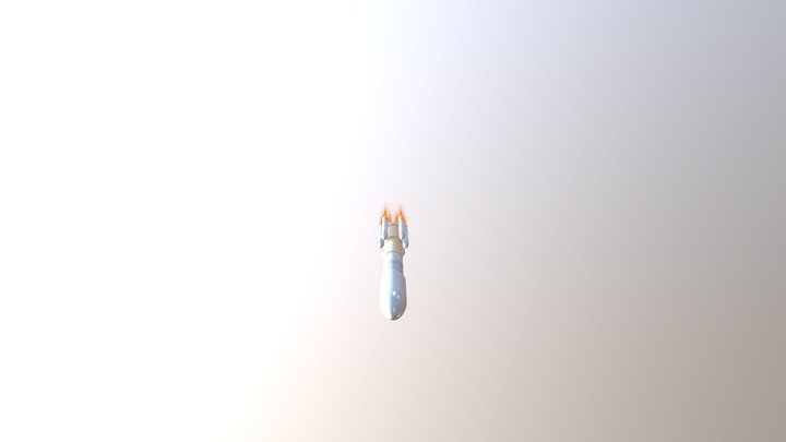 Launchvehicle 3D Model