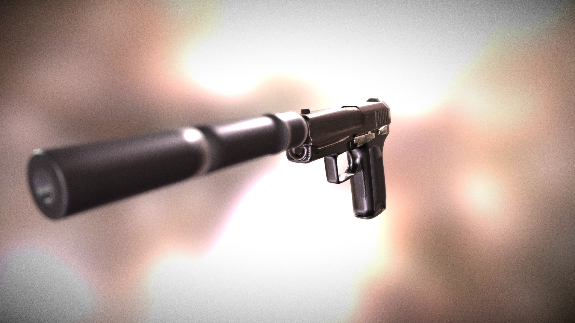 Low Detail USP-S Unfinished 2 With animation