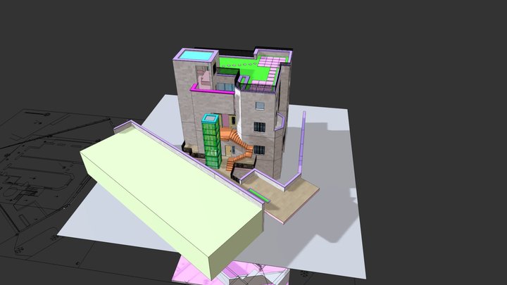 marcus 13 elevator 3D Model