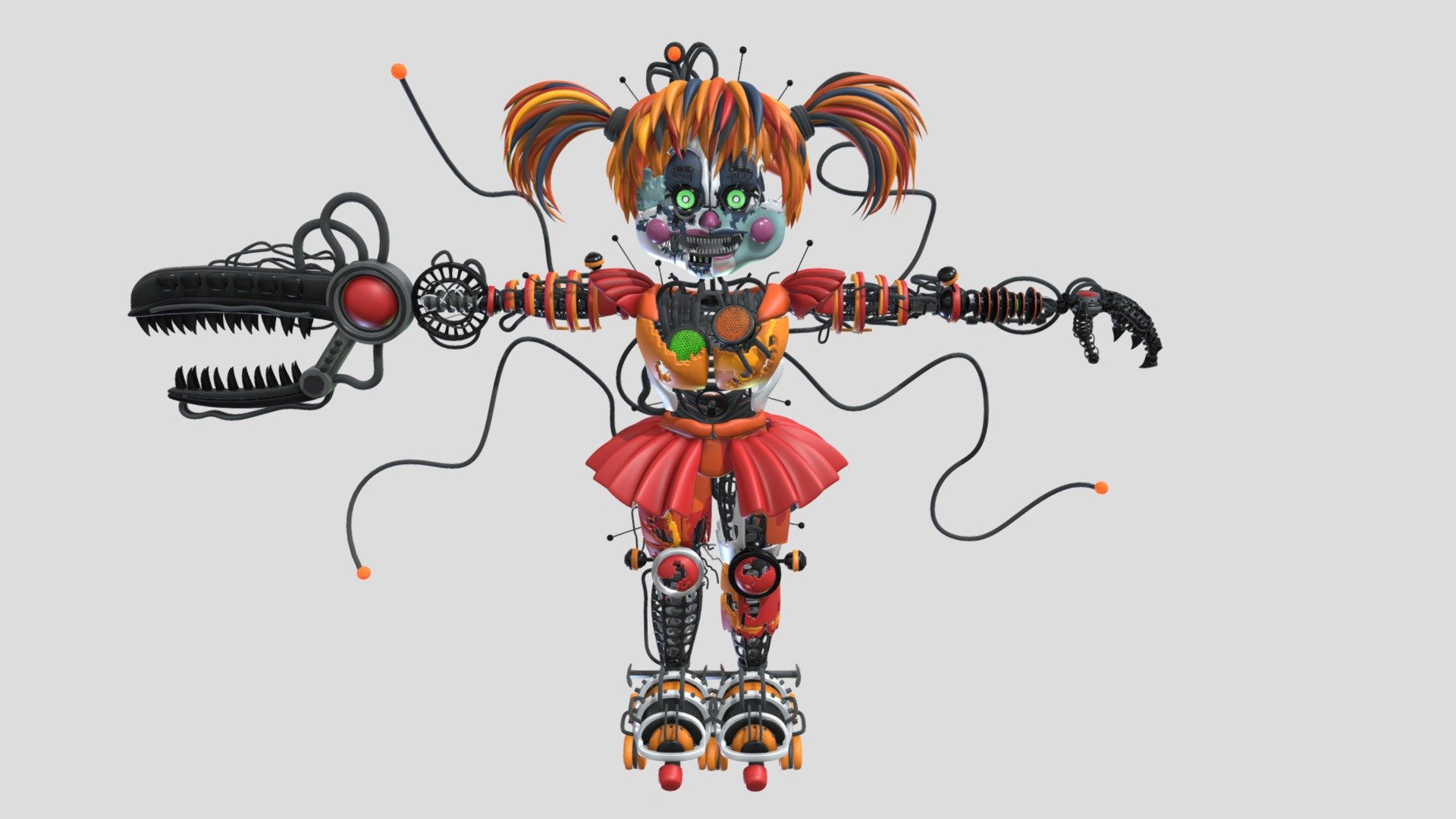 Scrap Baby - Download Free 3D model by skylajade69 [fabc003] - Sketchfab