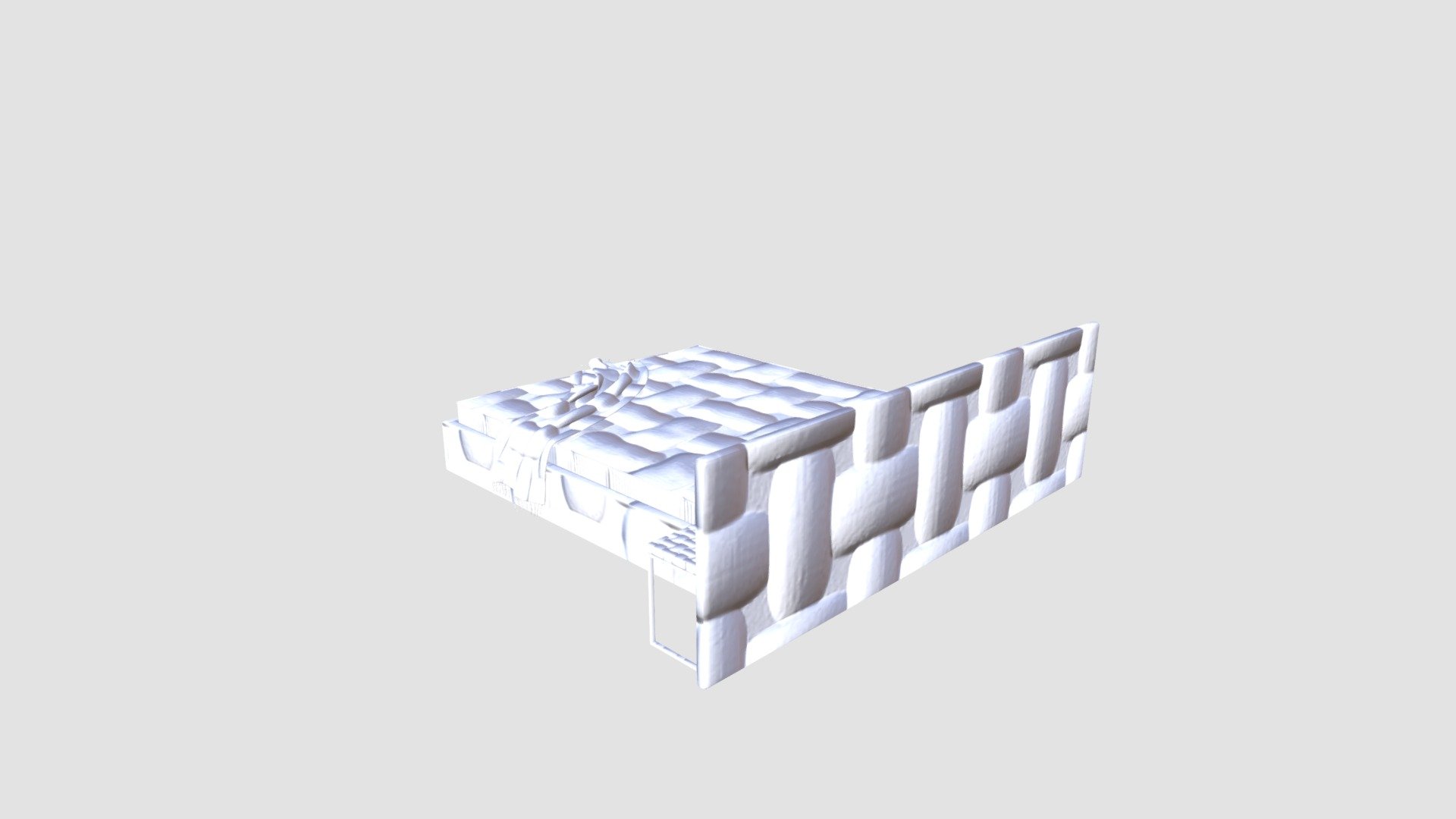 Bed — Sketchfab embed 3D viewer