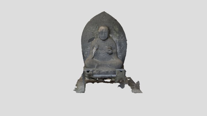 鎌倉安養院地蔵菩薩坐像 3D Model
