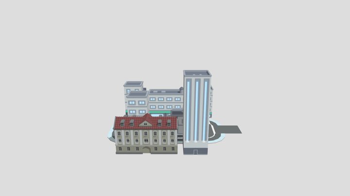 Mini Town V 11 3D Model