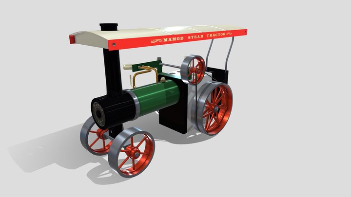 Mamod Steam Engine 3D Model