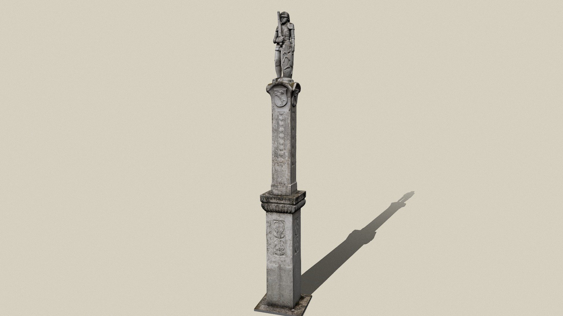 Rolandsäule — Sketchfab embed 3D viewer