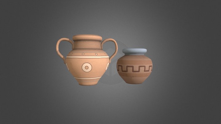 Pots 3D Model