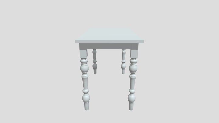 Table Week 2 3D Model