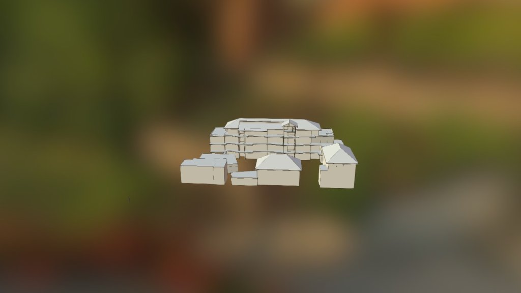 Building 1 w/ shadows - 3D model by yogirob3rt [fac1519] - Sketchfab