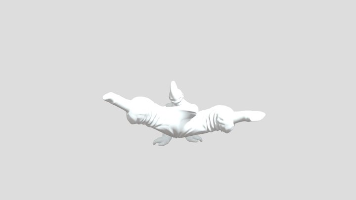 MajinBuu 3D Model