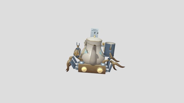 Robuddy - Game Art 2 Assignment 3D Model