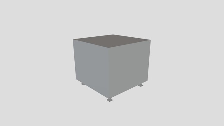 Medium Cupboard 3D Model