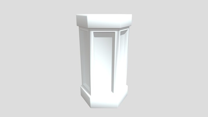 Small Container 3D Model