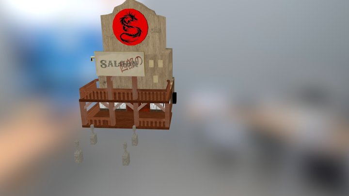 Saloon 3D Model
