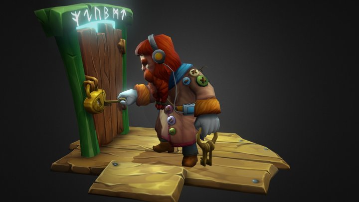 The door to the Otherworld 3D Model