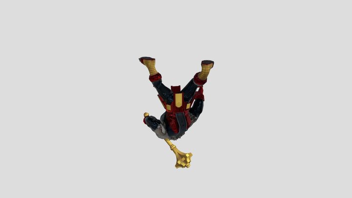 Invincible_ Gt G_ Battle_ Beast_by_ Spokane Jack 3D Model
