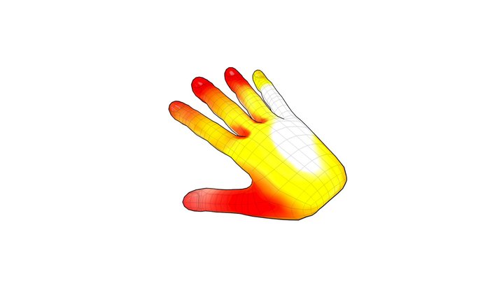 Taylor Map of Aggregate Handwashing 3D Model