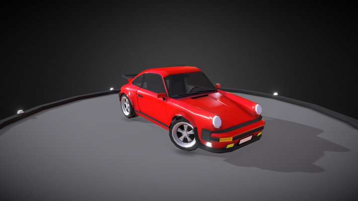 Carrera Turbo 3D Model