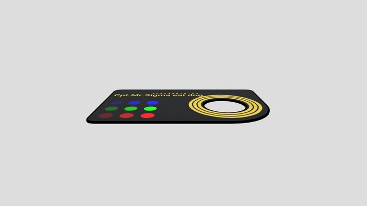 NTF Captain Keycard Mr sigma eat dog – Kostenloses 3D-Modell STL