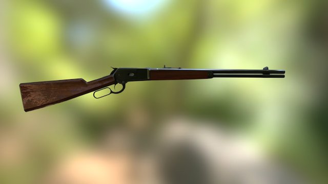 Winchester 1892 3D Model