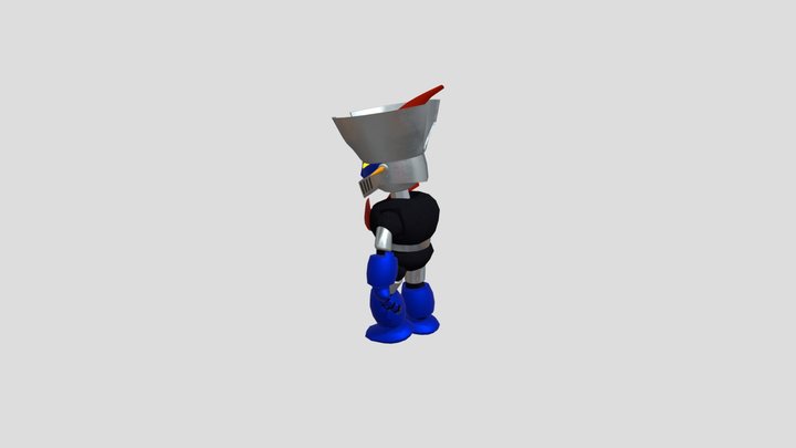 MazingerZ_turntable 3D Model