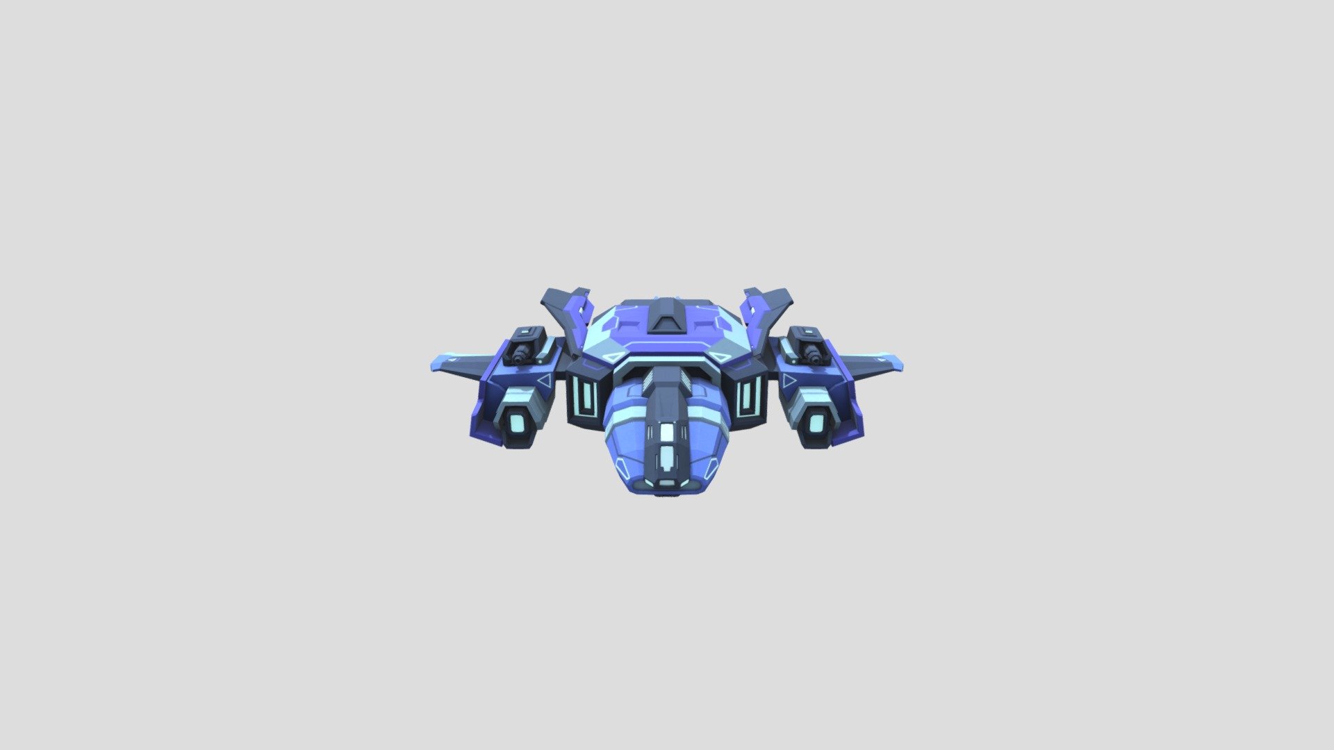 Spaceship Defender 02 - Buy Royalty Free 3D model by kieartist [fac6636 ...