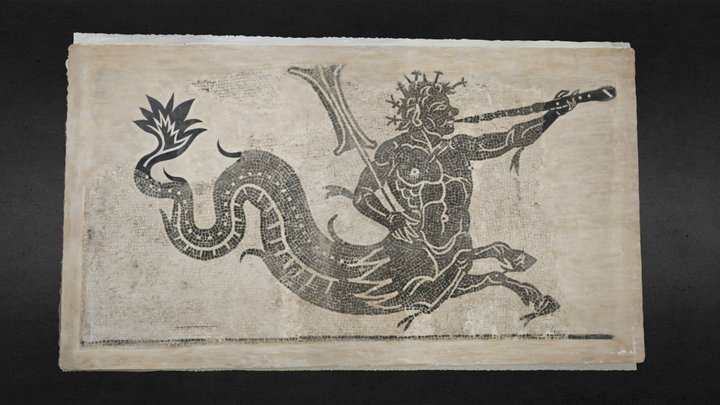 Mosaico del museo de Cádiz 3D Model