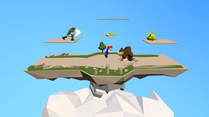 VG Remix: SSBB 3D Model
