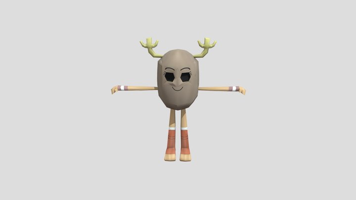 Penny (no rig) 3D Model