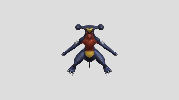 Garchomp – Modello 3D gratuito STL