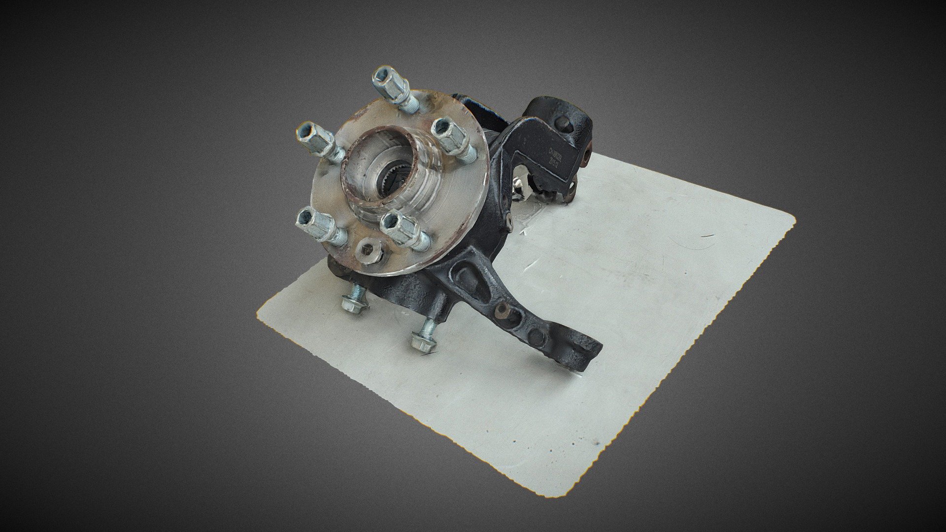 Front Knuckle 3D model by venielcoronado [fac8761] Sketchfab