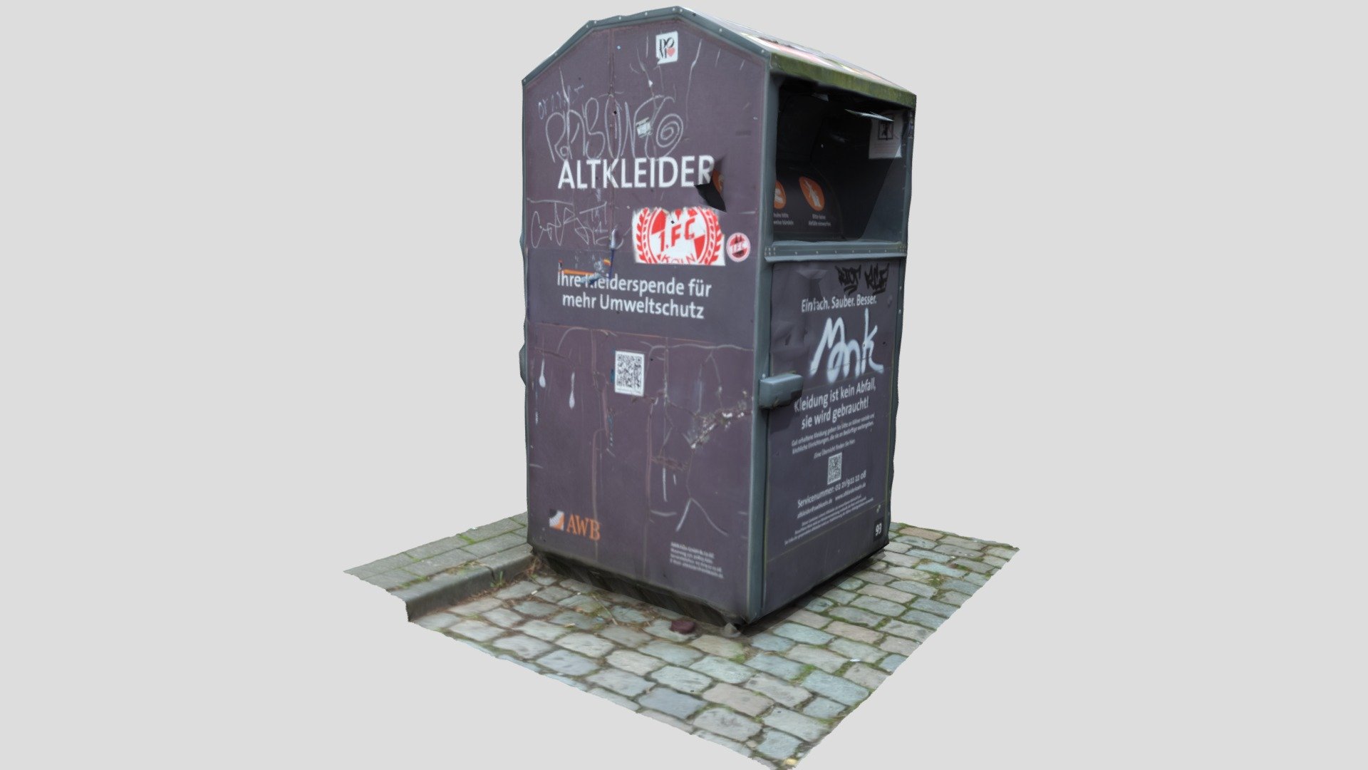 Köln Lindenthal Altkleider Container