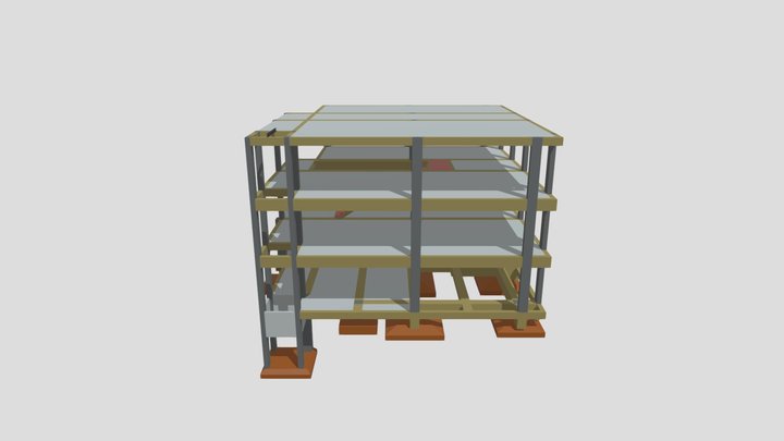 Conc. Armado SINDPRF - Olimpo Engenharia 3D Model