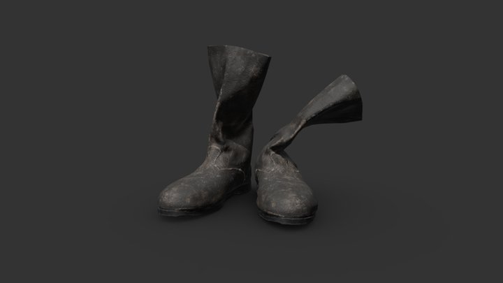 Kirza Boots 3D Model