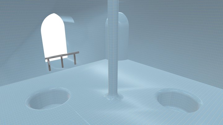 BACKROOMS NUMBER 2 3D Model
