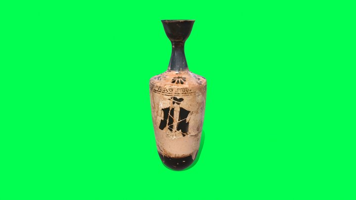 4 - LEKYTHOS ATTICA 3D Model