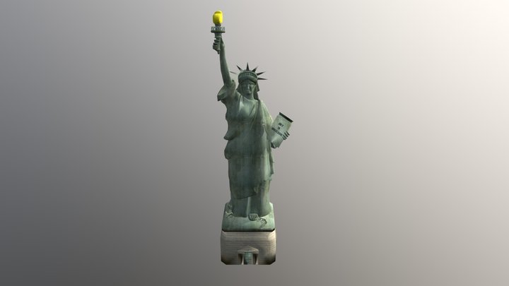 Liberty Statue 3D Model