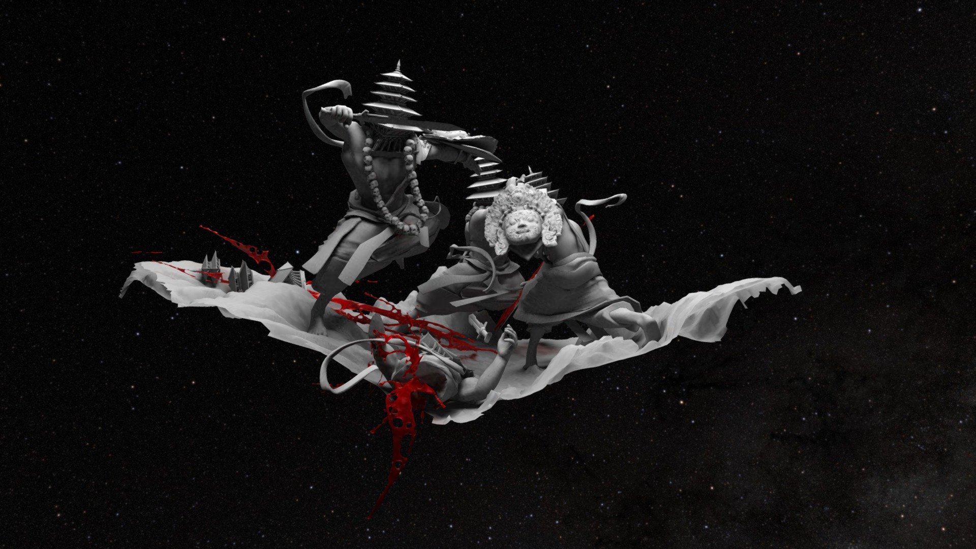 Celestial Carnage • ©Ashim Shakya